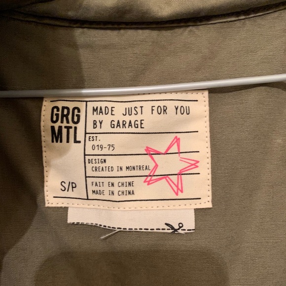Garage cargo army jacket - Picture 3 of 5